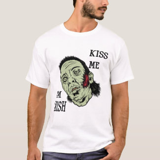 T-shirt Embrasse-moi, je suis Irlandais