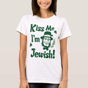 T-shirt Embrasse-moi, je suis juif