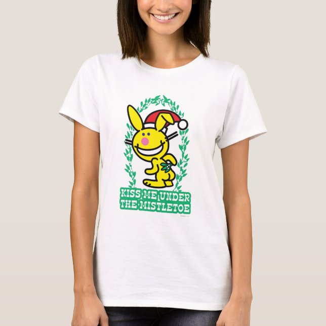 T-shirt Embrasse-Moi Sous La Mistletoe (Devant)