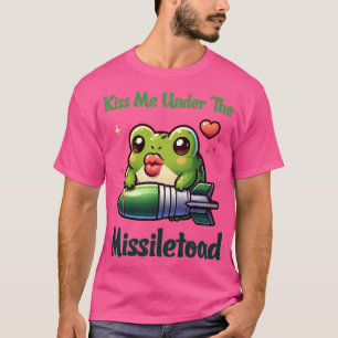 T-shirt Embrasse-Moi Sous Le Missile Toad Illustration