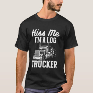 T-shirt Embrasse-Moi Un Camion-Camion-Camion-Camion-Camion