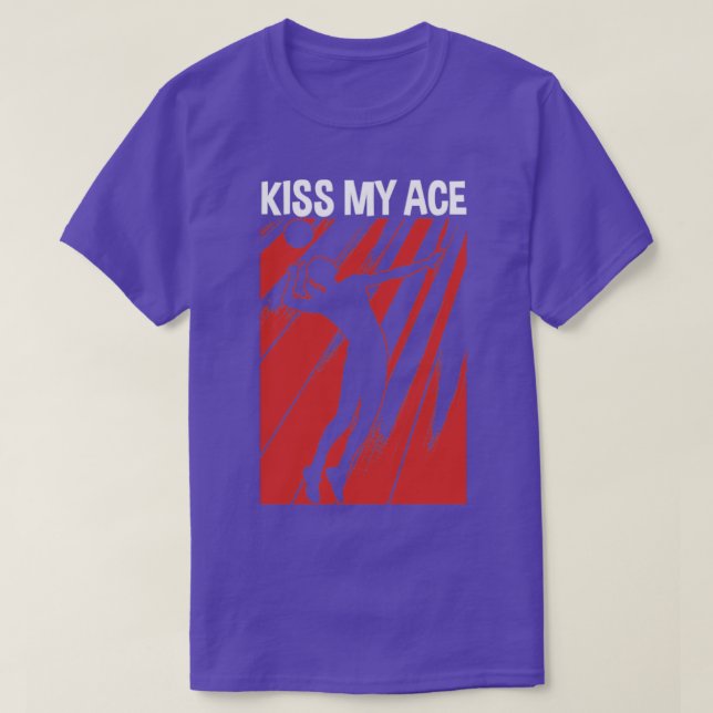 T-shirt Embrasse mon âce (Design devant)