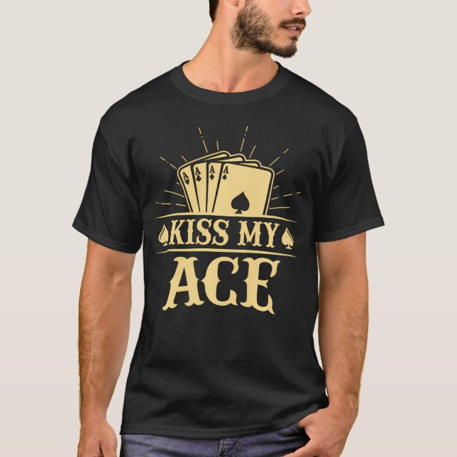 T-shirt Embrasse Mon As (Devant)