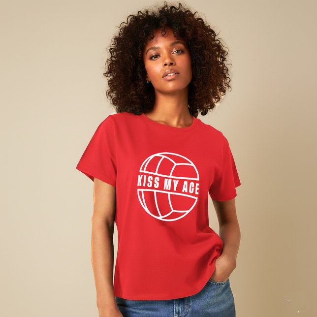 T-shirt Embrasse mon As Équipe Rouge (Créateur téléchargé)