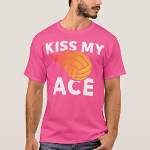 T-shirt Embrasse Mon Équipe De Volley-Ball Ace Pour