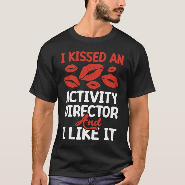 T-shirt embrassé un directeur d'activité (Devant)