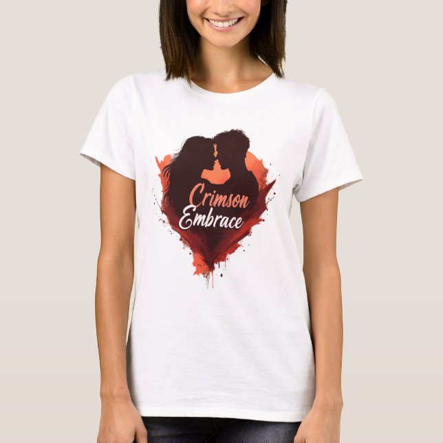 T-shirt Embrasser Crimson (Devant)