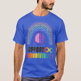 T-shirt Embrasser la neurodiversité Spectre de l'autisme T