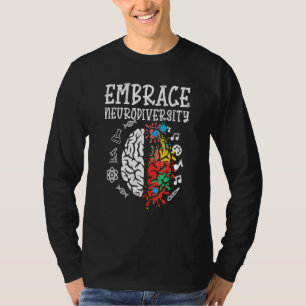 T-shirt Embrasser la Sensibilisation sur l'autisme de la n