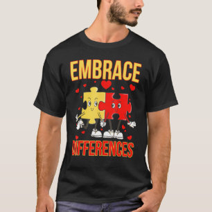 T-shirt Embrasser les différences Journée mondiale de l'au