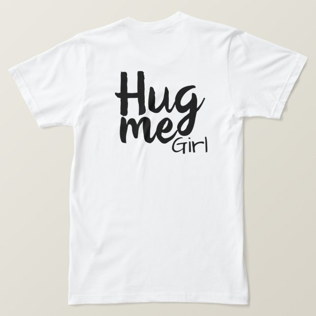 T-shirt embrasser ma fille (Design dos)