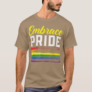 T-shirt Embrasser Pride LGBTQ Égalité de genre Rainbow Pri