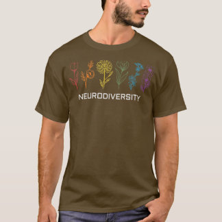 T-shirt Embrassez la fleur Neurodiversité Tee