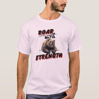 T-shirt Embrassez le rugissement de l'ours