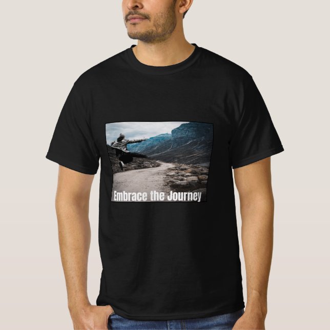 T-shirt Embrassez le voyage (Devant)