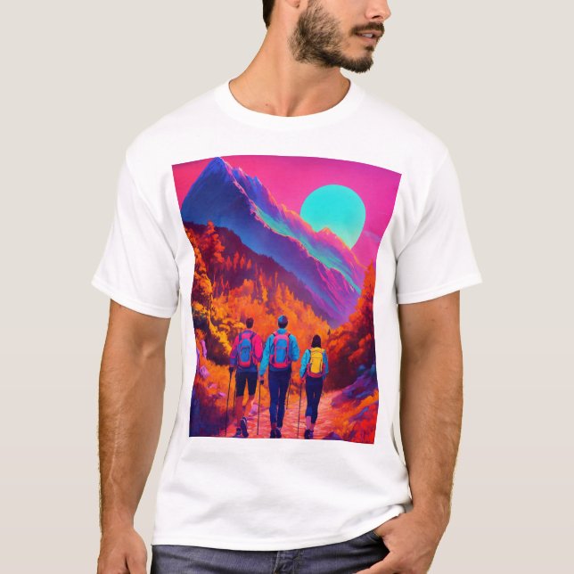 T-shirt "Embrassez le voyage" (Devant)
