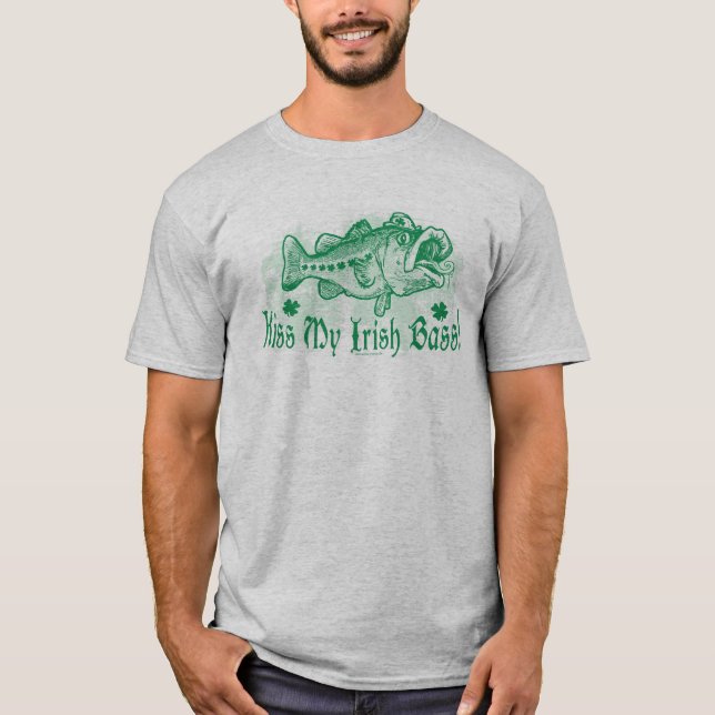 T-shirt Embrassez ma perche irlandaise (Devant)