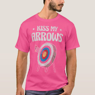 T-shirt Embrassez Mes Flèches Arc Tir à l'arc Archer Cible