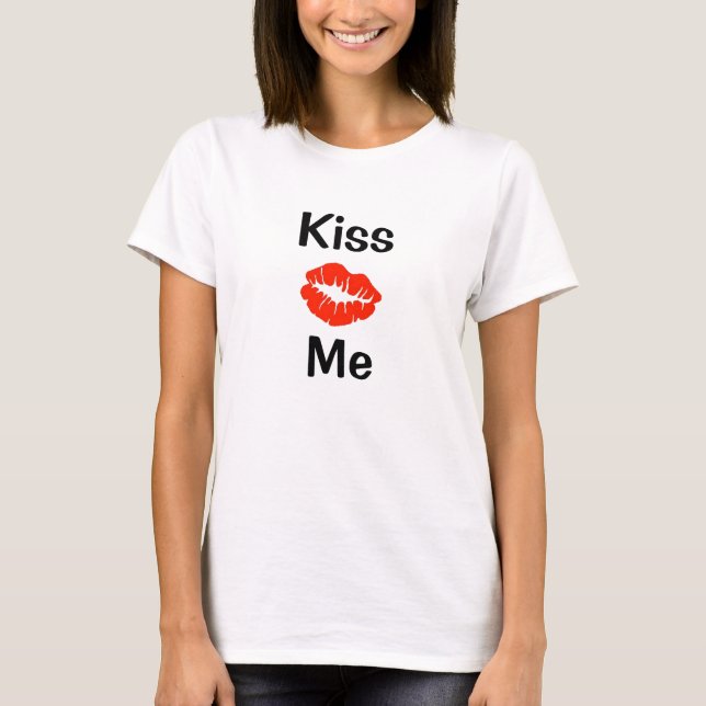T-shirt Embrassez-moi (Devant)