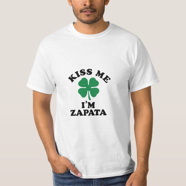 T-shirt Embrassez-moi, Im ZAPATA (Devant)