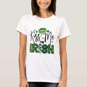 T-shirt Embrassez-Moi Je Suis Irlandais