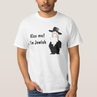 T-shirt Embrassez-moi - je suis juif