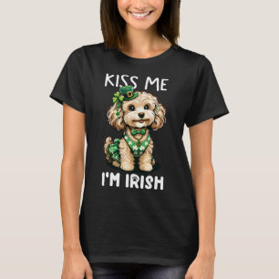 T-shirt Embrassez-Moi Je Suis Un Irish Doodle Enfants Homm