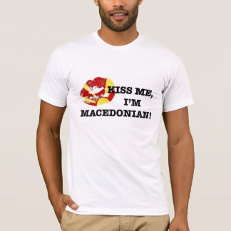 T-shirt Embrassez-moi le Macédonien Im