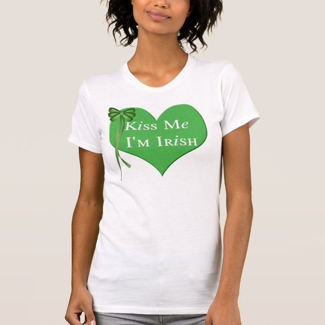 T-shirt Embrassez-moi l'Irlandais Im (Devant)