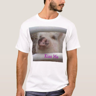 T-shirt Embrassez-moi porc