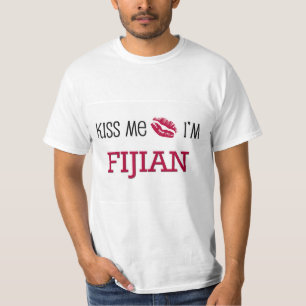 T-shirt Embrassez-moi que je suis FIJIAN