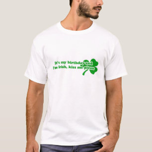T-shirt Embrassez-moi que je suis irlandais