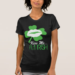 T-shirt Embrassez-moi que je suis irlandais