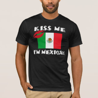 T-shirt Embrassez-moi que je suis mexicain