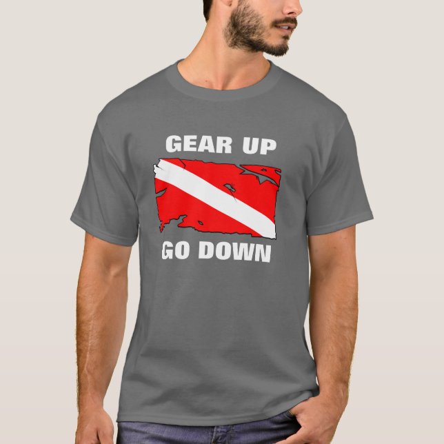 T-shirt EMBRAYEZ DESCENDENT - customisé (Devant)