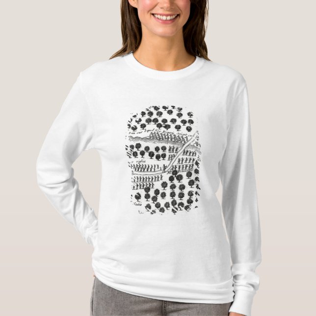 T-shirt Embuscade de l'Iroquois (Devant)