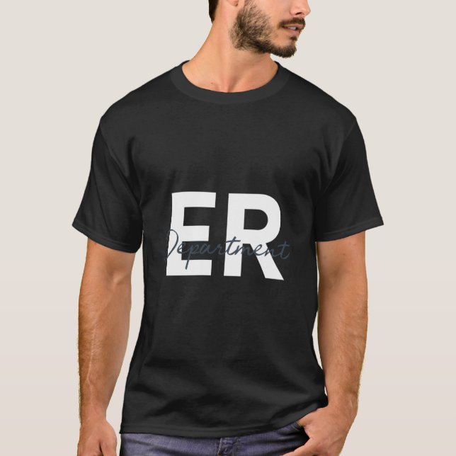 T-shirt Emergency Dept Emergency Room Er Healthcare Nursin (Devant)