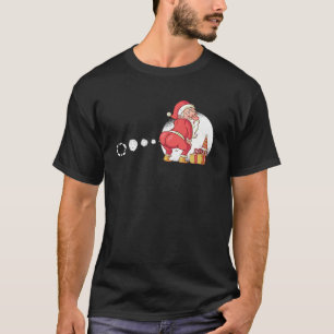 T-shirt Émetteur de panier moche du Père Noël