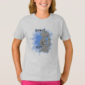 T-shirt Émeute de robots 14 Chemises pour enfants