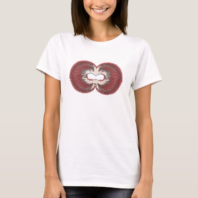 T-shirt EMF cristaux Abstraits Geek et Nerd (Devant)