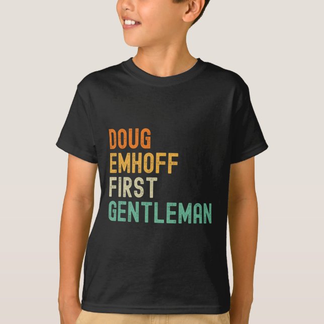 T-shirt Emhoff Comme Premier Mari Kamala Harris (Devant)