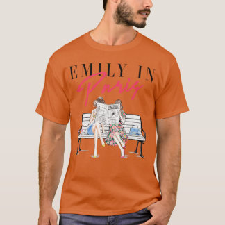 T-shirt Emily à Paris Journal de meilleures amies en lectu