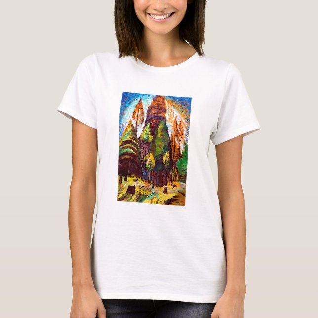 T-shirt Emily Carr Colombie-Britannique Paysage 1934 (Devant)