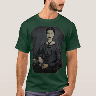 T-shirt Emily Dickinson Robot Arc-en-ciel