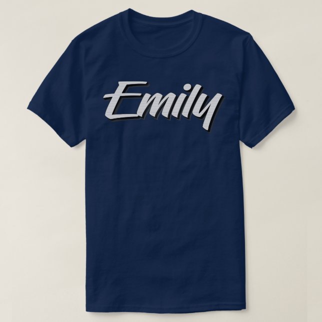 T-shirt Emily Mon Nom Est Emily (Design devant)