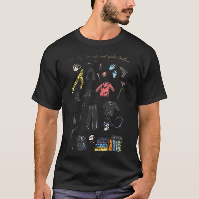 T-shirt Emily Prentiss - Sense Memory Lilac (Devant)