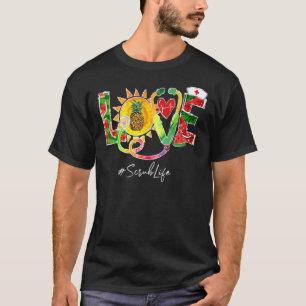 T-shirt Éminse d'amour Infirmière hors service de la pastè