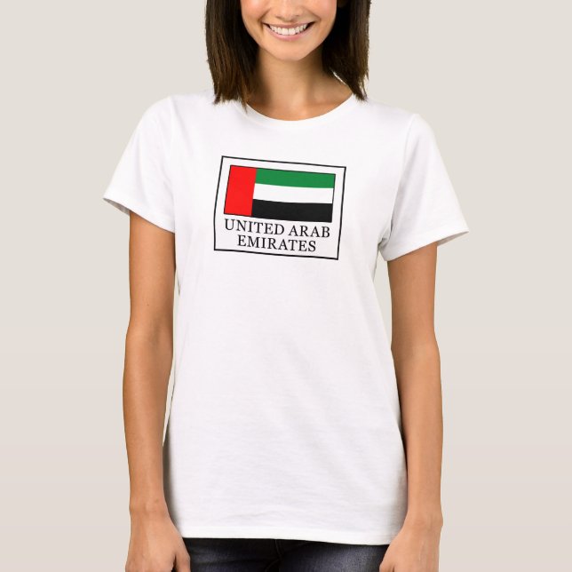 T-shirt Émirats arabes unis (Devant)