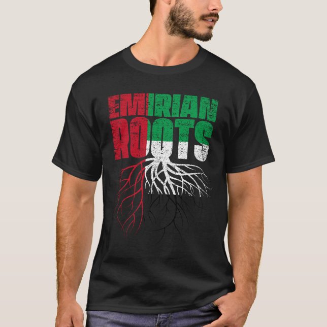 T-shirt Émirienne Racines Émirats arabes unis (Devant)
