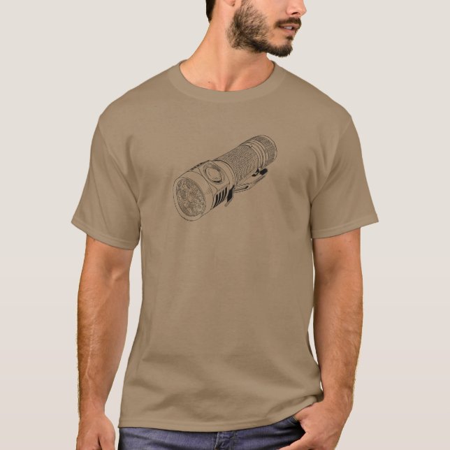 T-shirt Emisar D4V2 Sable (Devant)